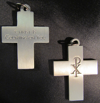 Emmaus English Metal Cross 10 Pk