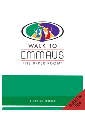 Emmaus 3-Day Schedule