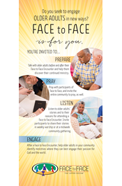 Face to Face Clergy Rack Cards  - Pack of 50